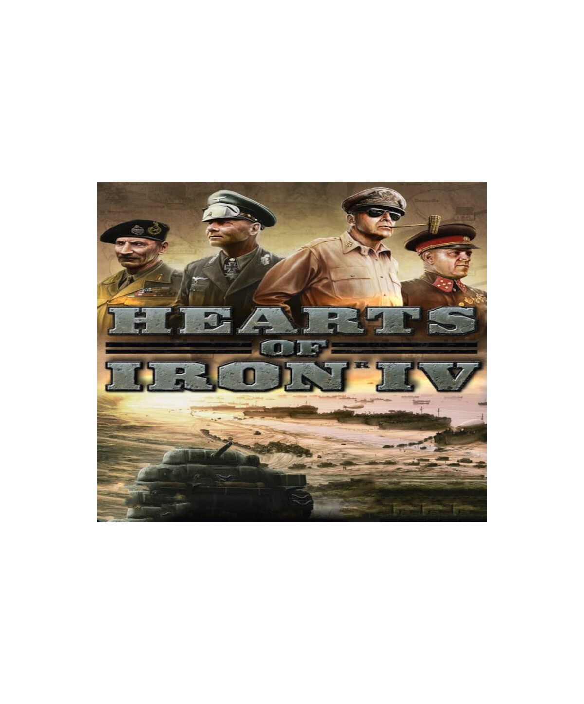Hearts of Iron IV Steam Key EUROPE